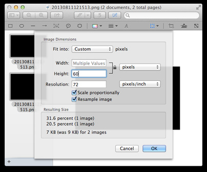 use imagemagick for os x